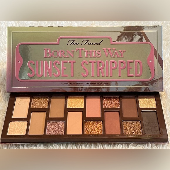 New! Born This Way Sunset Stripped Eyeshadow Palette - Picture 2 of 8